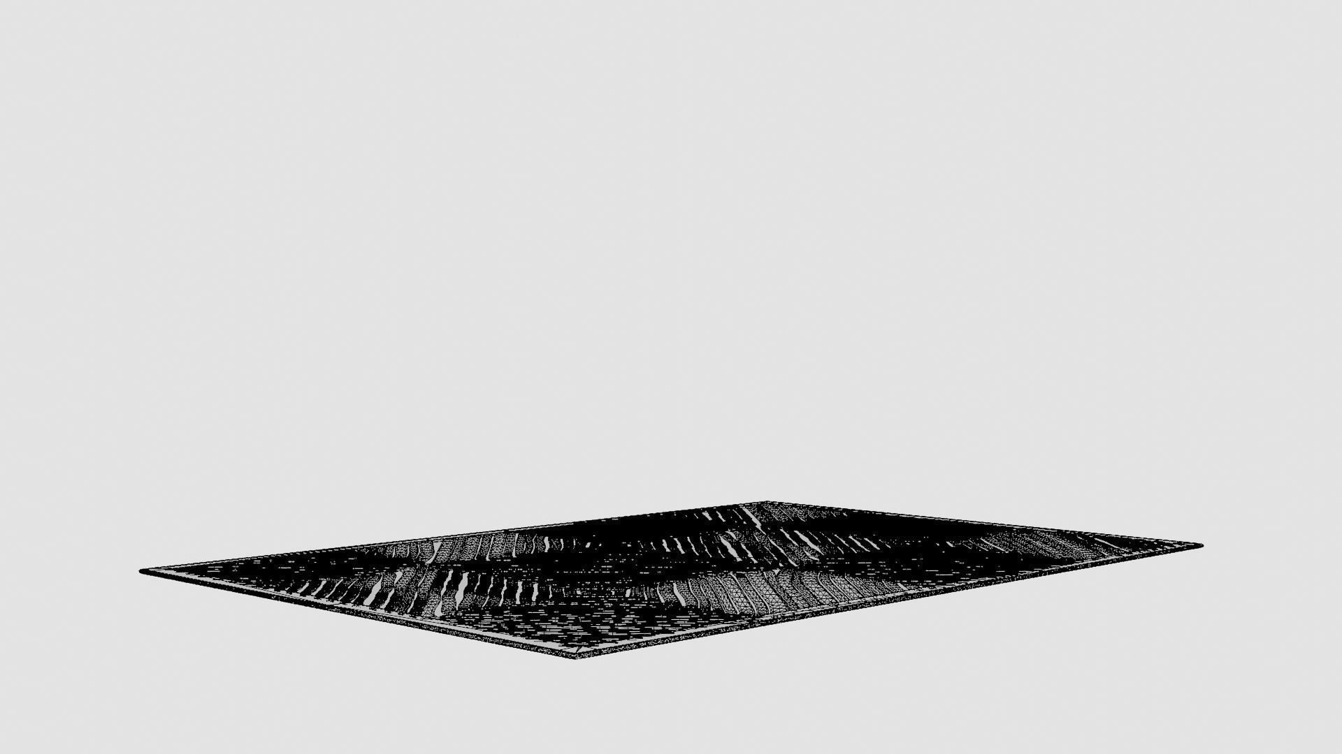Rug 160x230 Low-poly 3D model_7