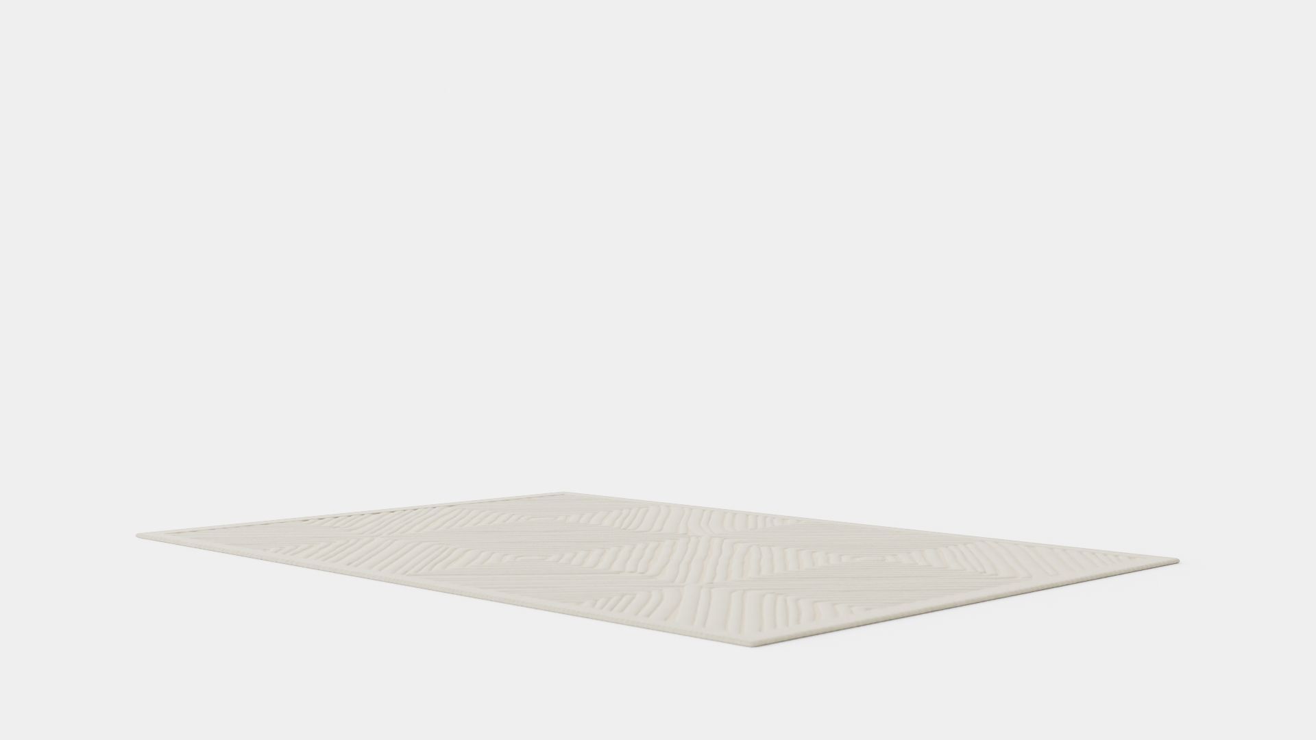 Rug 160x230 Low-poly 3D model_4