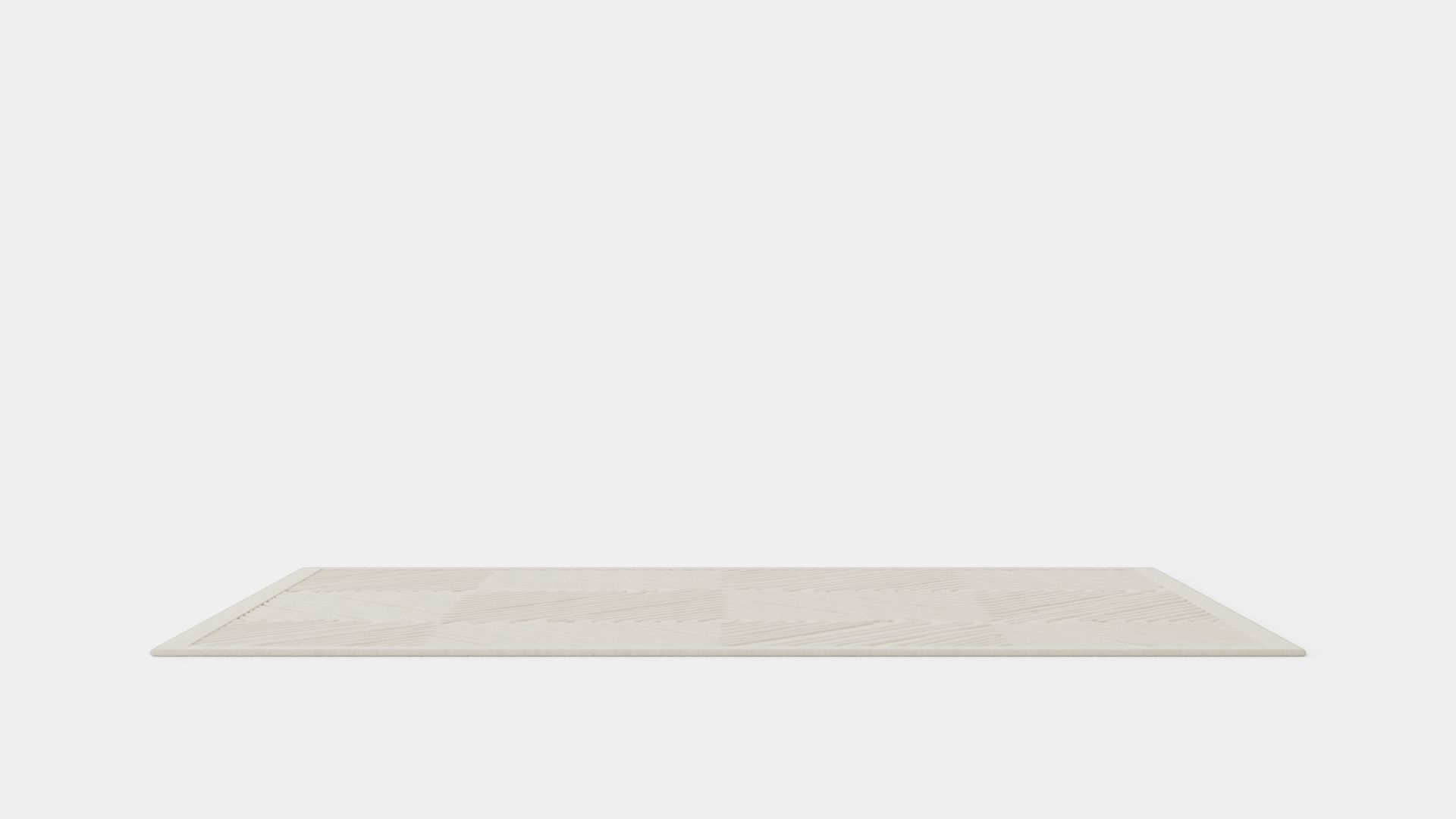Rug 100x160 Low-poly 3D model_5