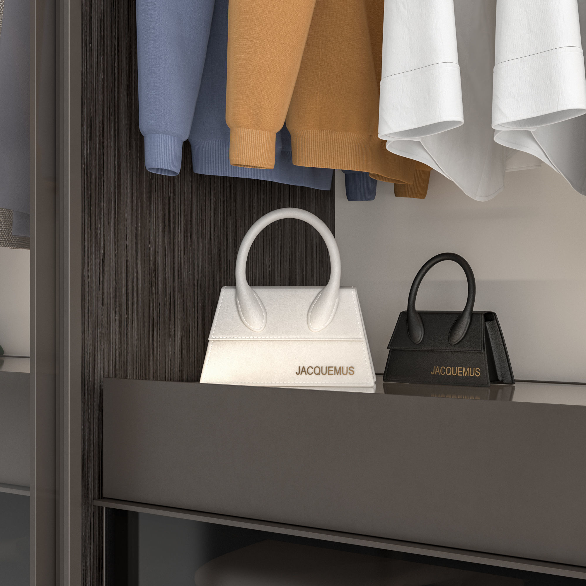 Senzafine Armadio 3D model_5