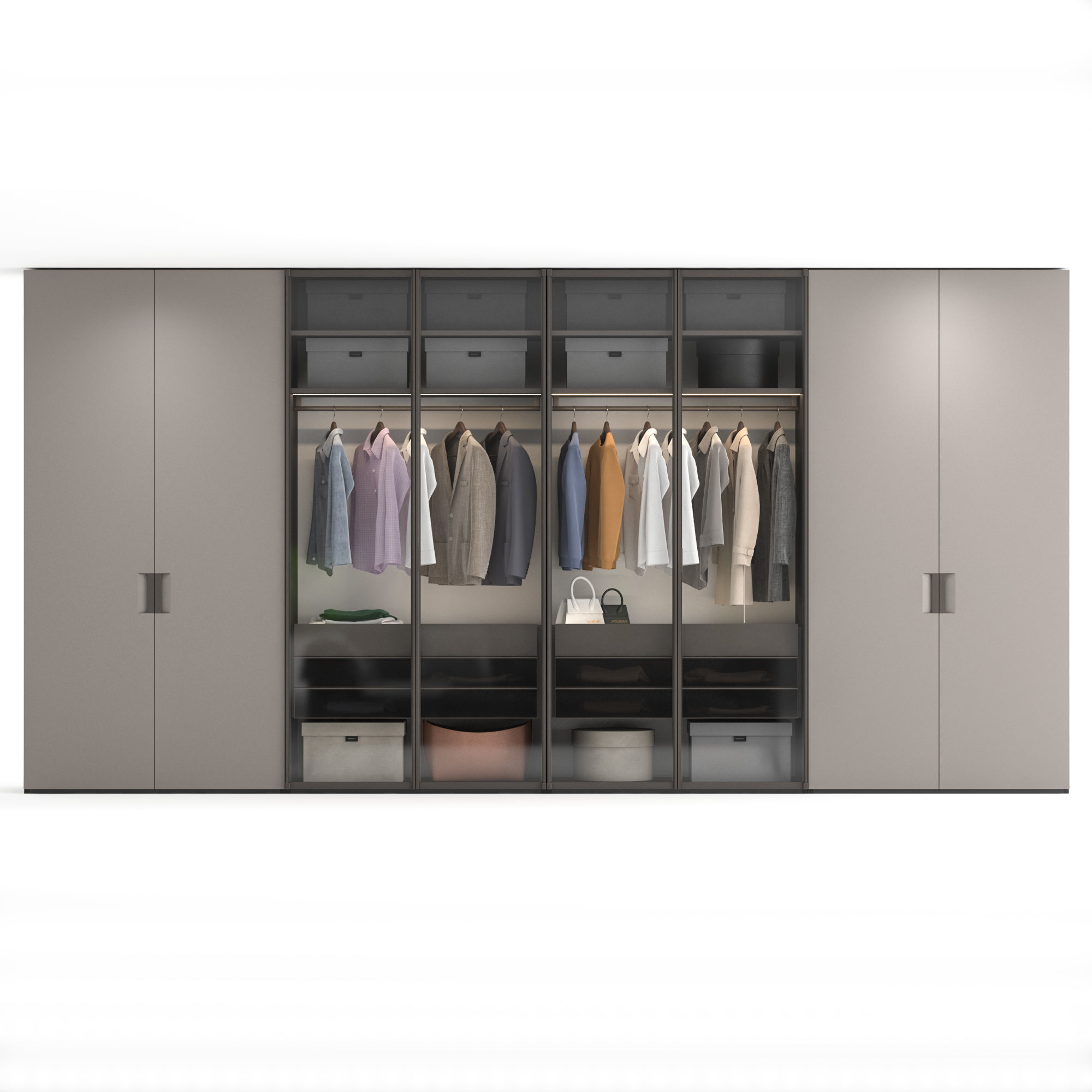 Senzafine Armadio 3D model_6