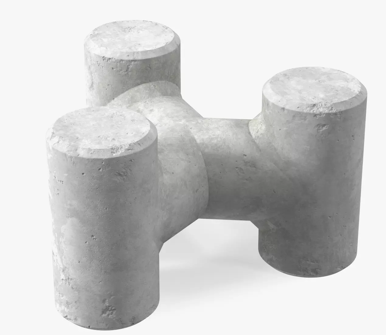 Tribar Coastal Wave Breaker 3D model_0