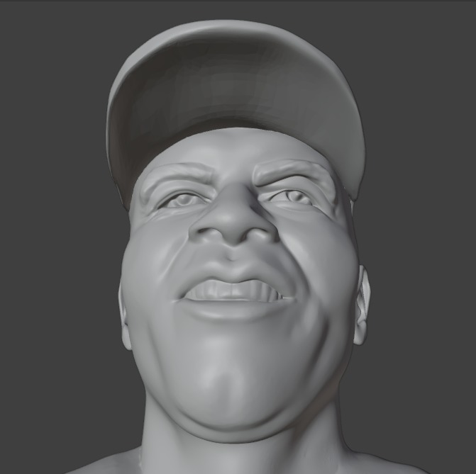 Jackie Robinson 3D print model_9