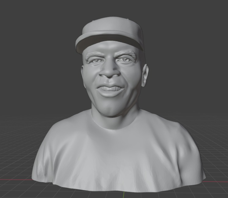 Jackie Robinson 3D print model_16