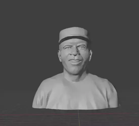 Jackie Robinson 3D print model