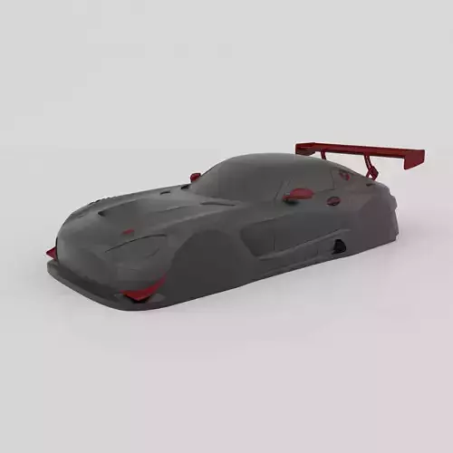Mercedes AMG GT3 Racing  Vacuum Molding Ready to Print STL Files