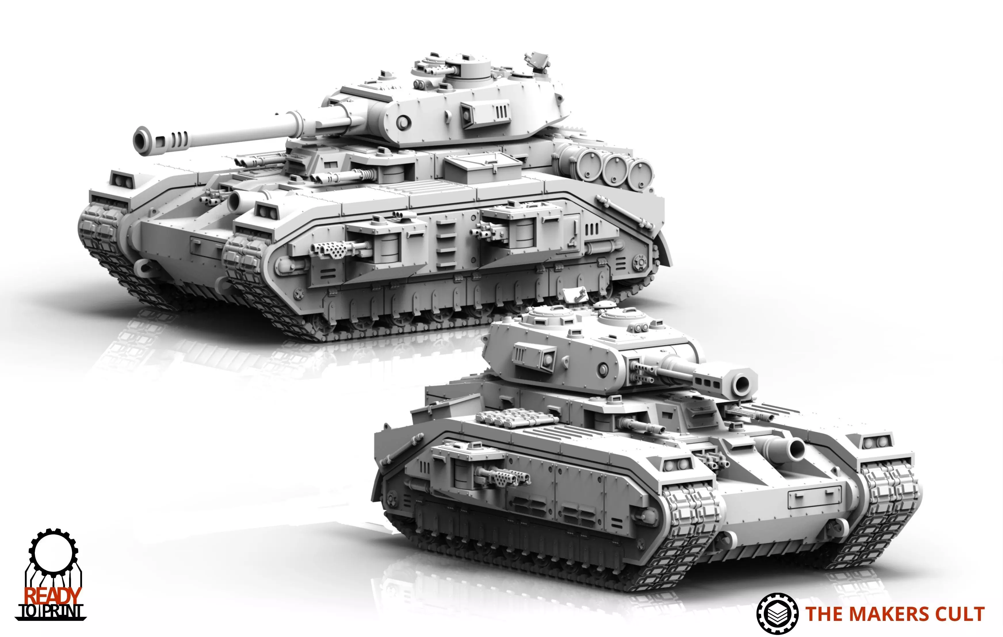 Universal Guard - Heavy Battle Tank 1 3D print model_0