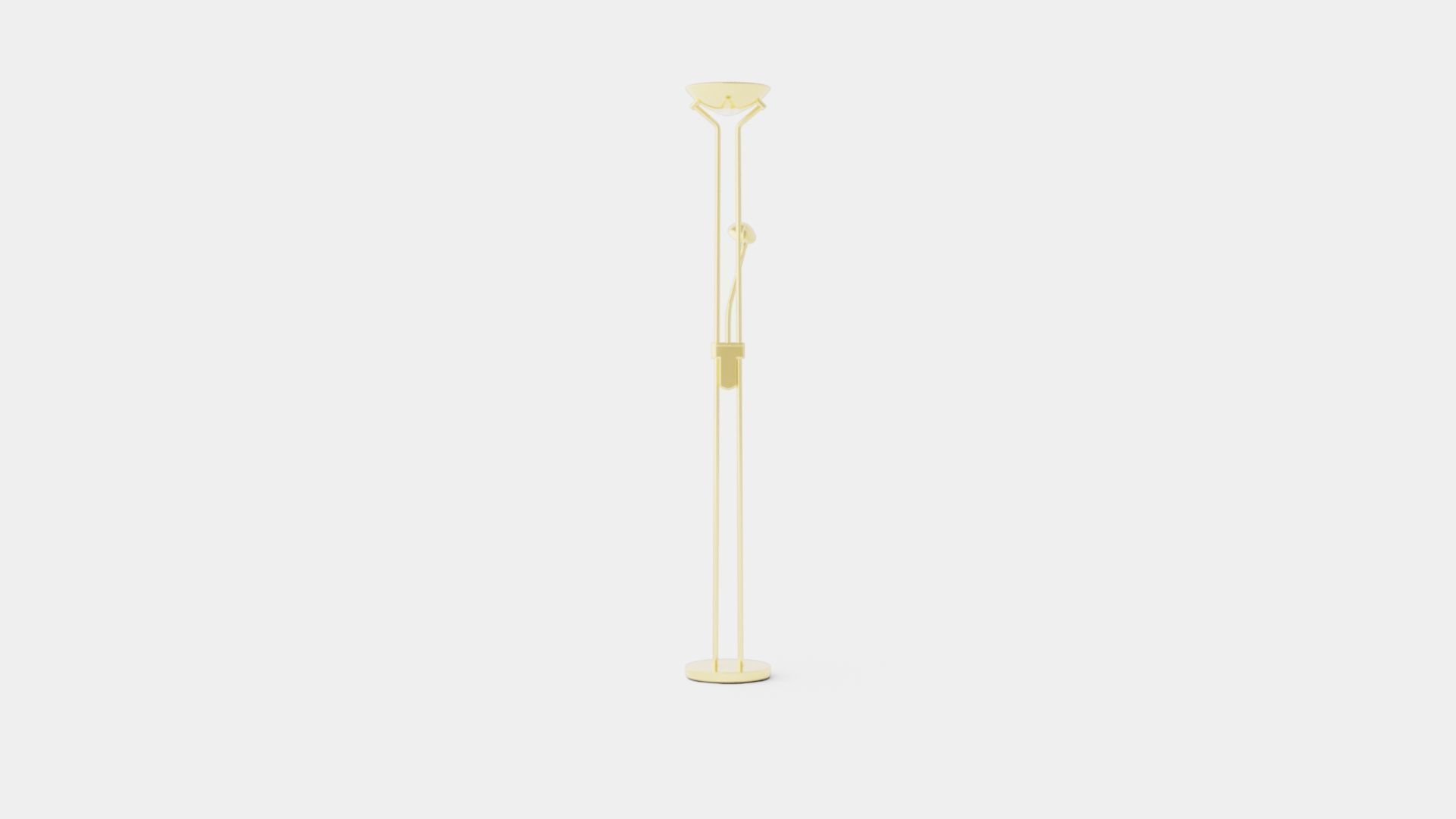 Floor Lamp Low-poly 3D model_4