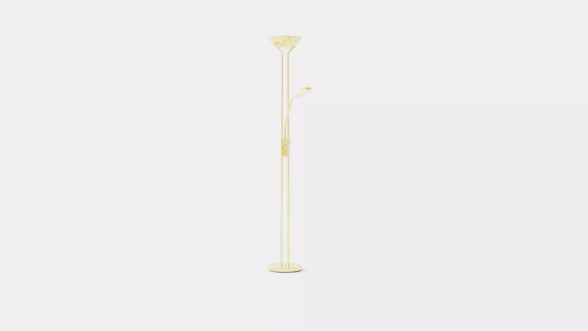 Floor Lamp Low-poly 3D model_0