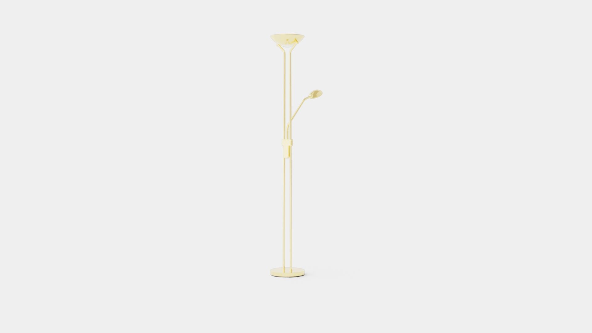 Floor Lamp Low-poly 3D model_3