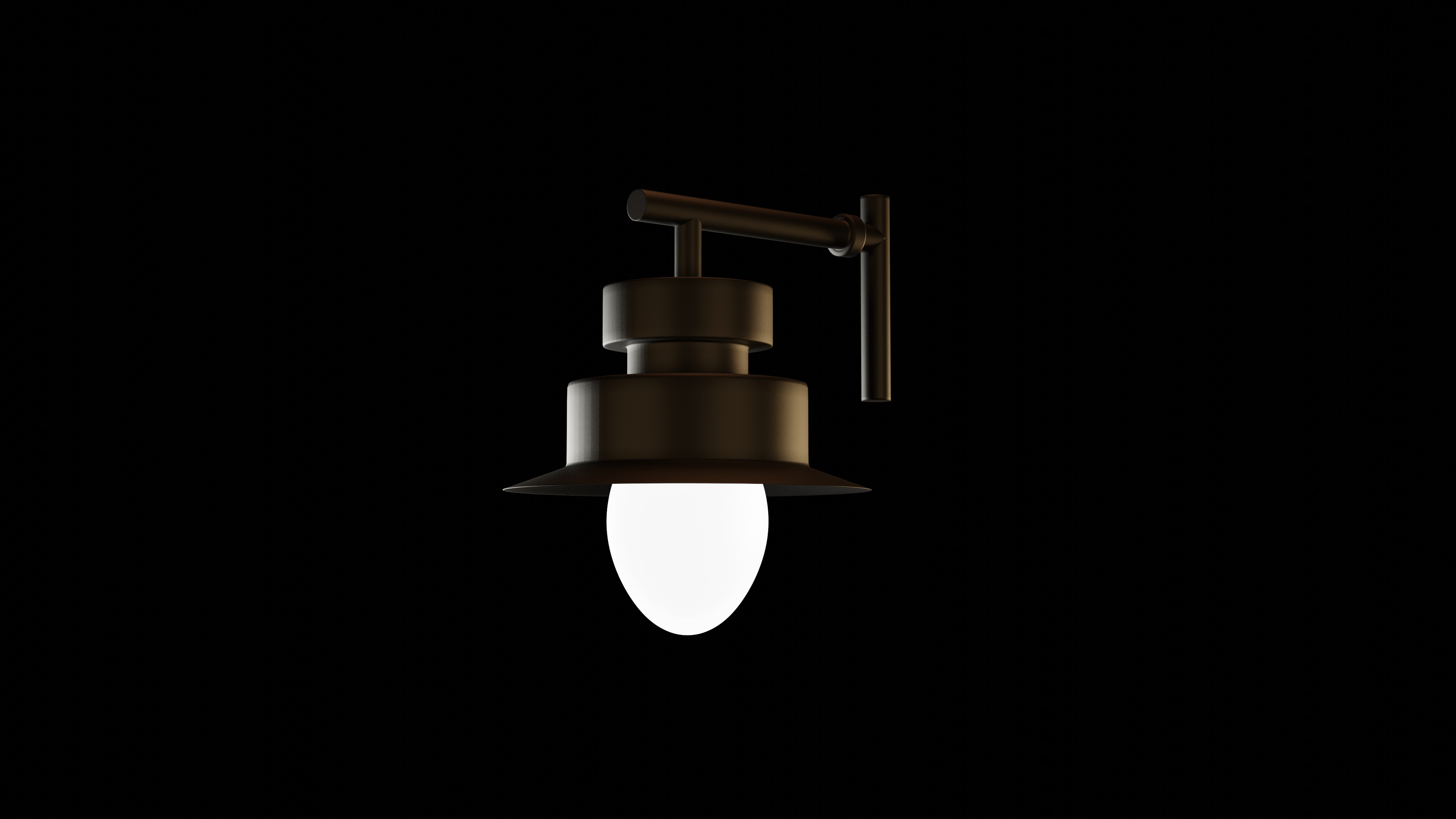 Interior classic design light Low-poly 3D model_6