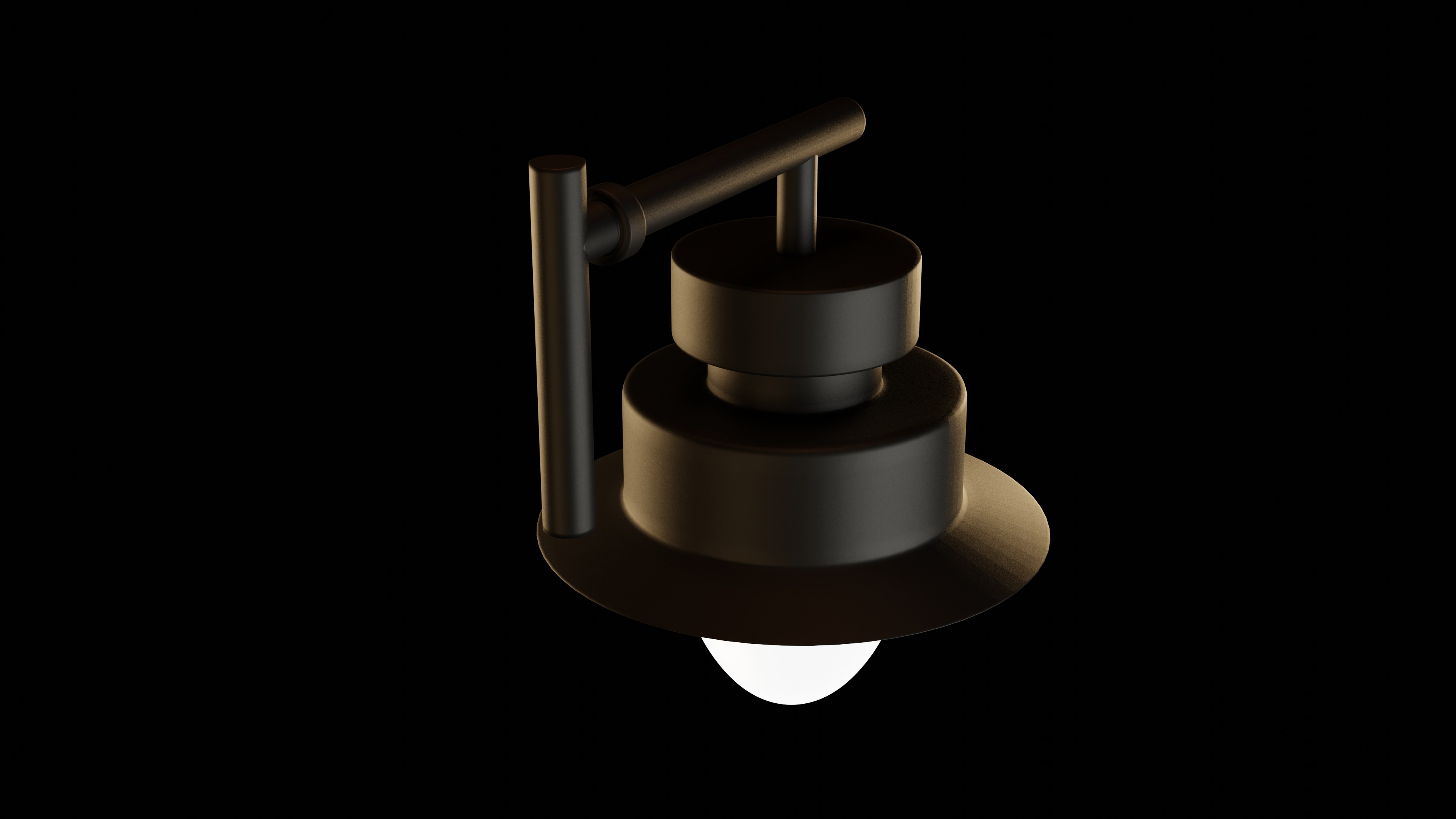 Interior classic design light Low-poly 3D model_9