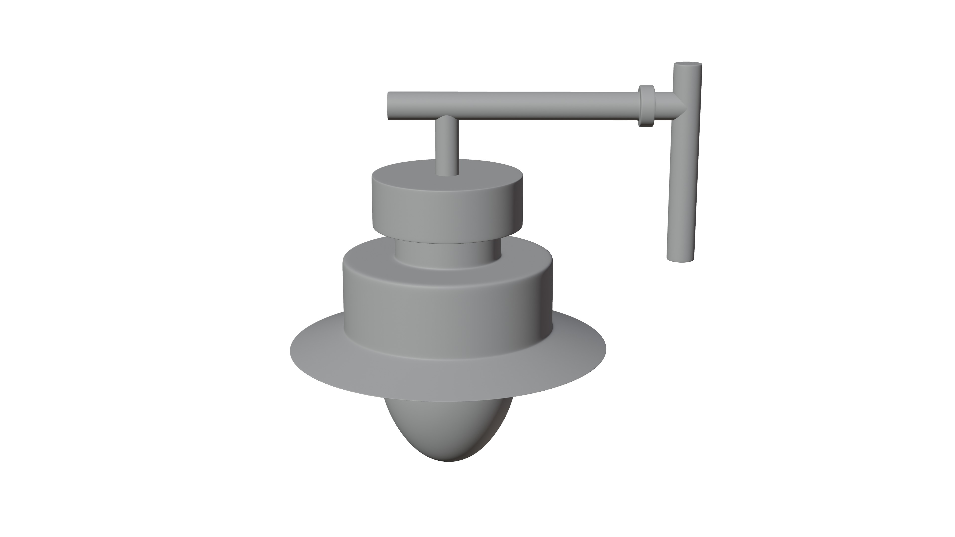 Interior classic design light Low-poly 3D model_11