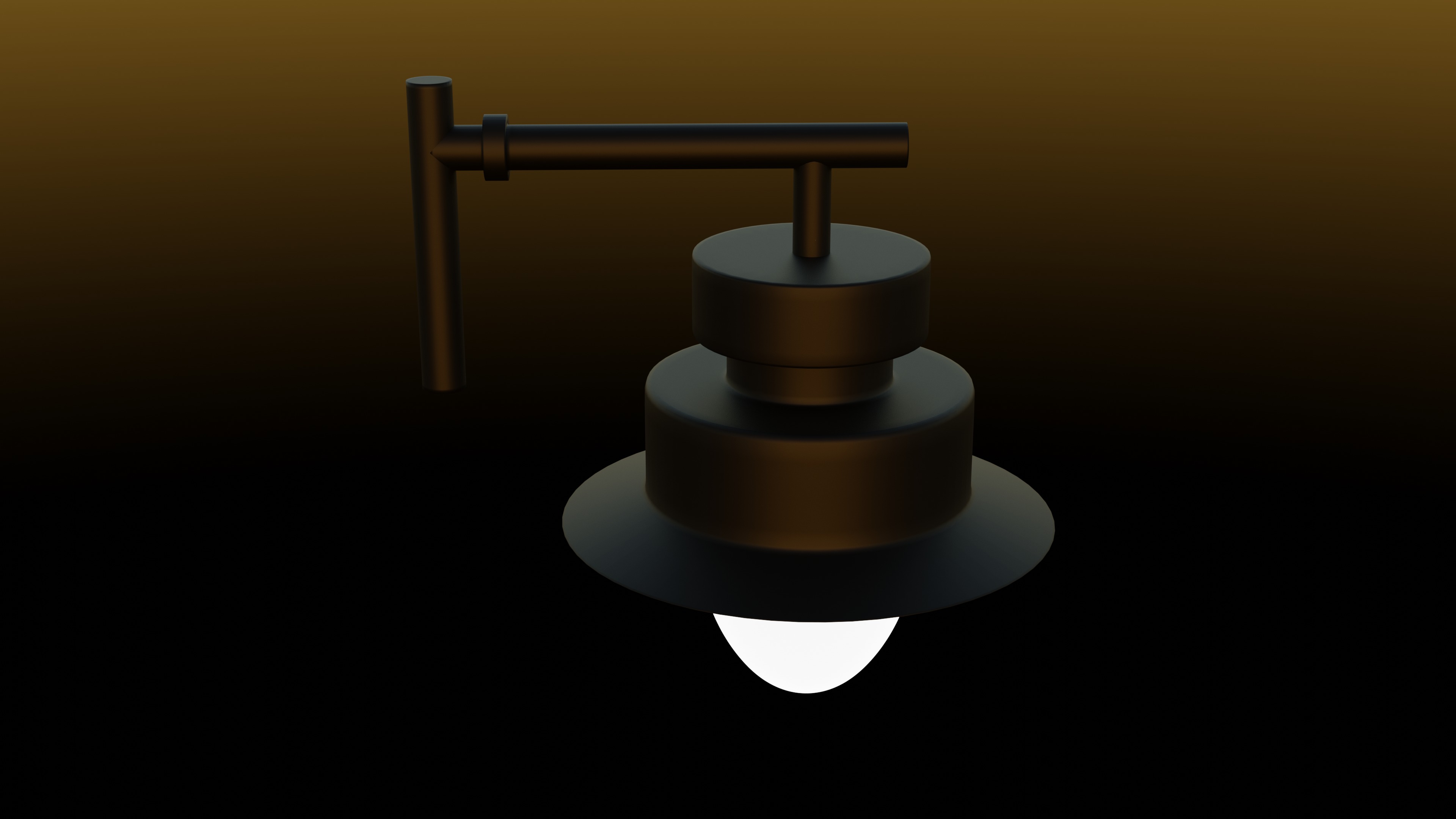 Interior classic design light Low-poly 3D model_3