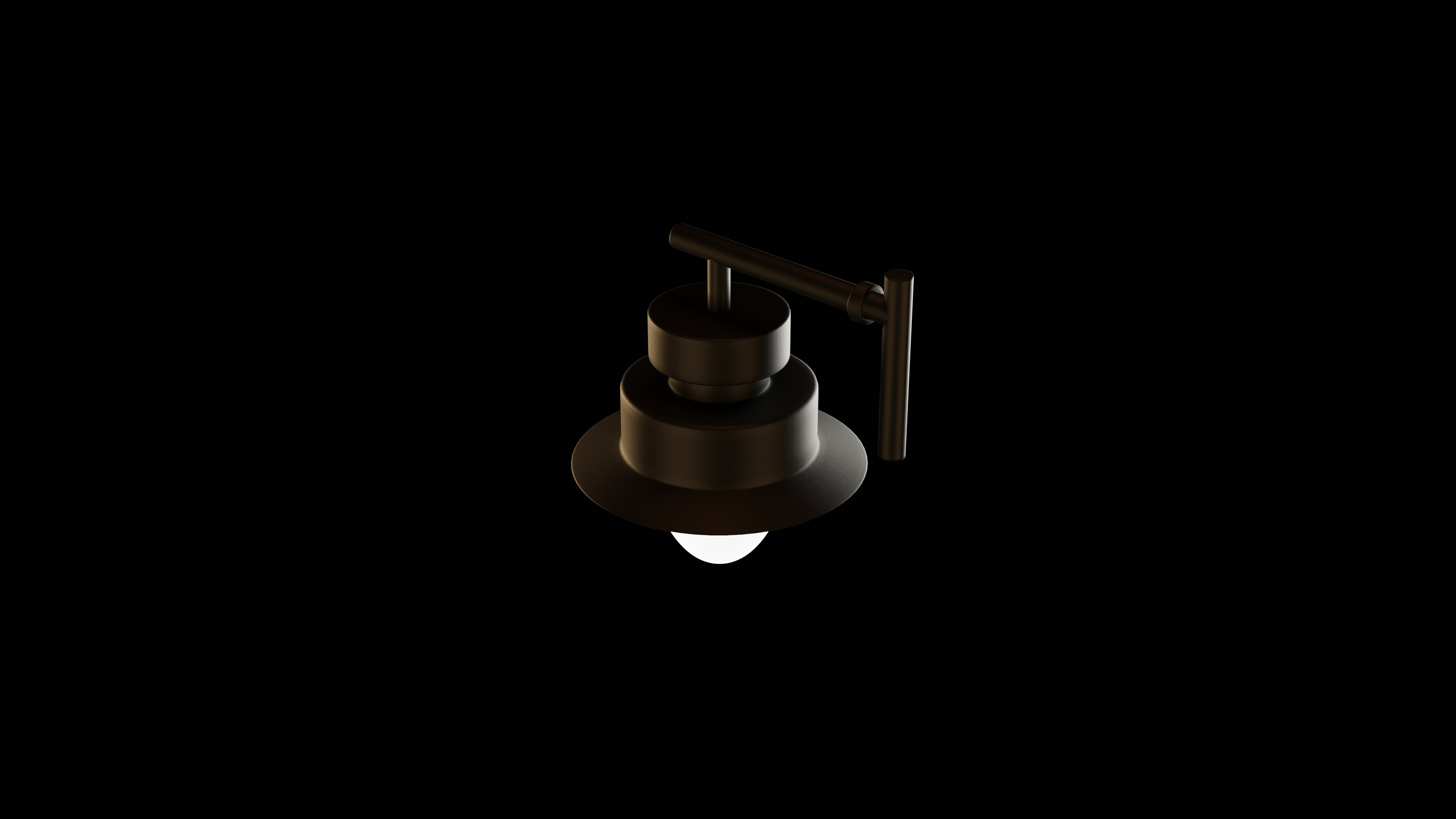 Interior classic design light Low-poly 3D model_8