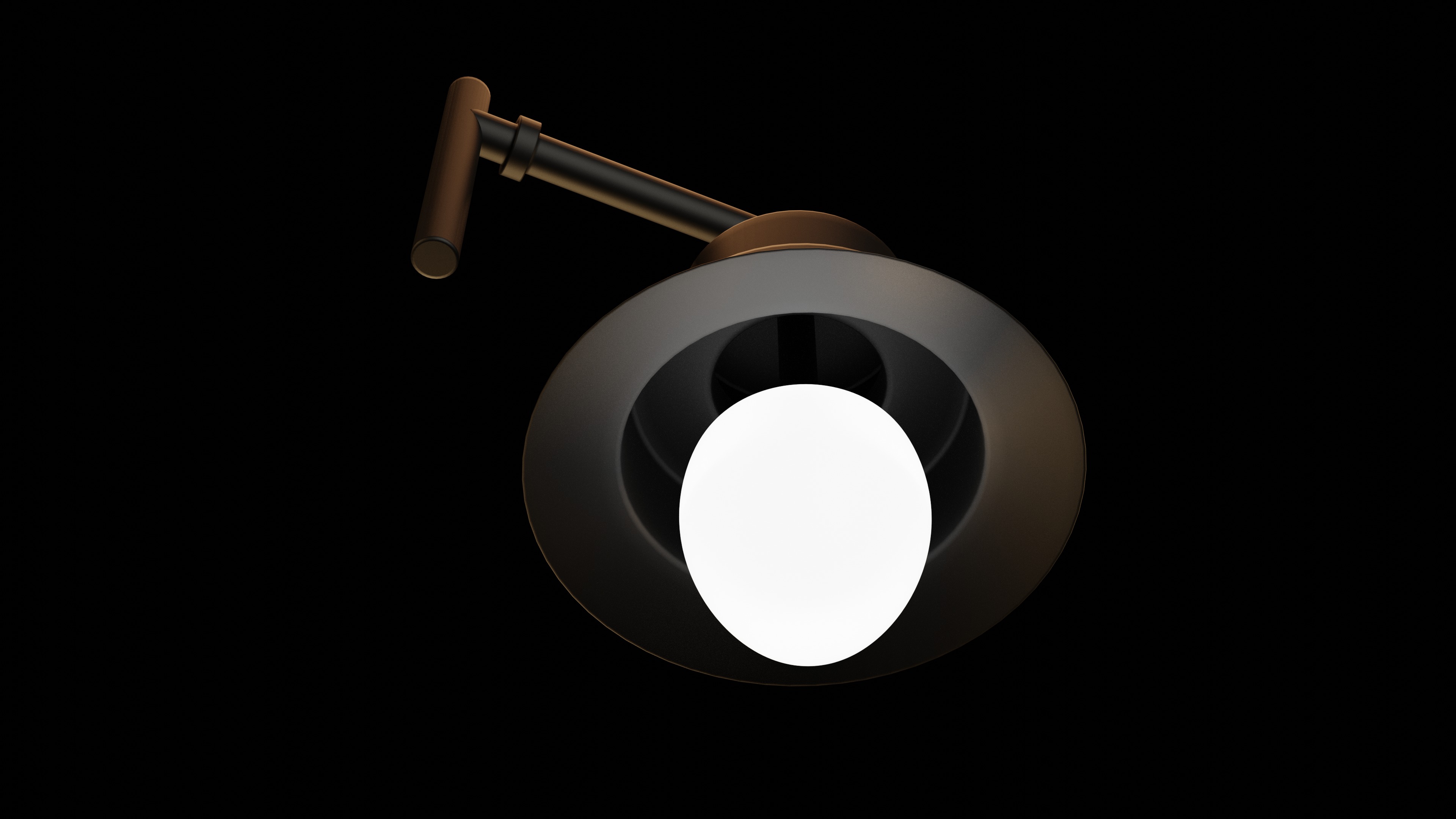 Interior classic design light Low-poly 3D model_10