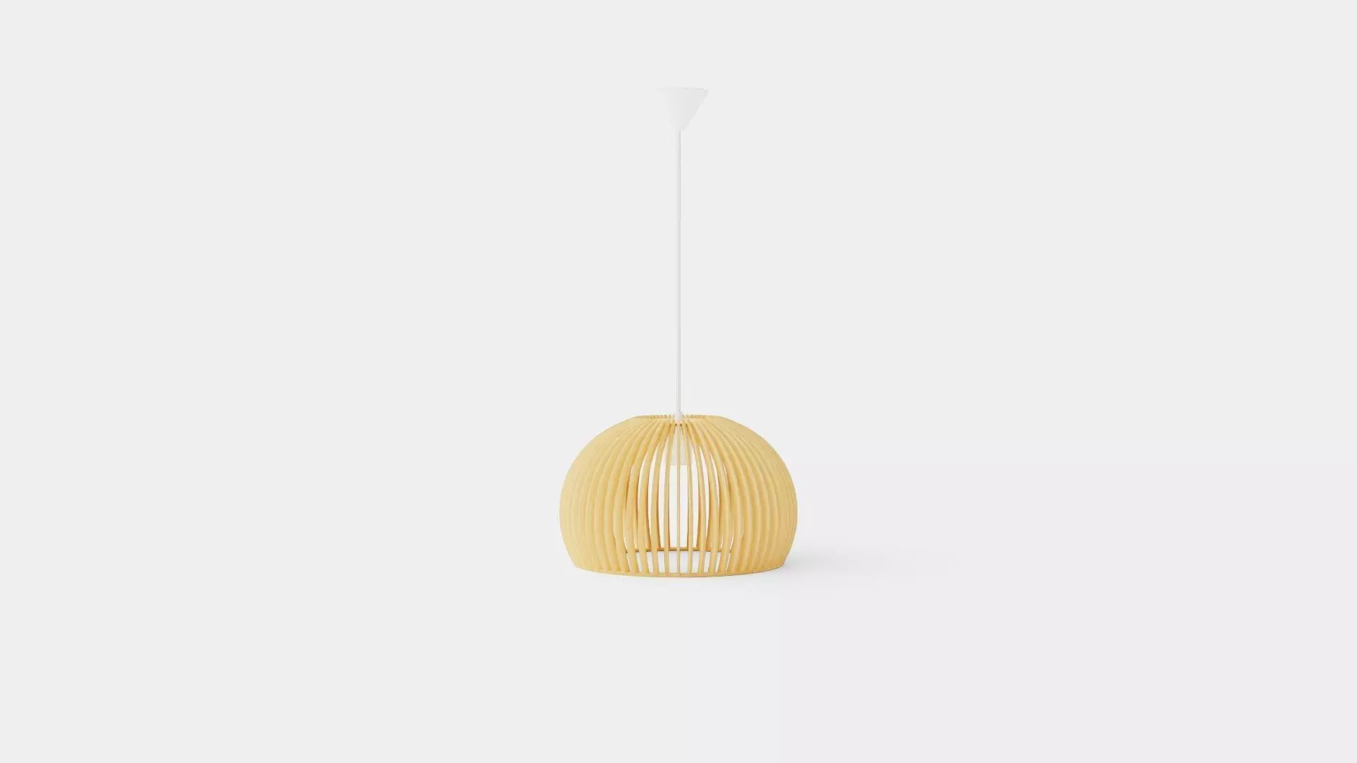 Ceiling Lamp Low-poly 3D model_0