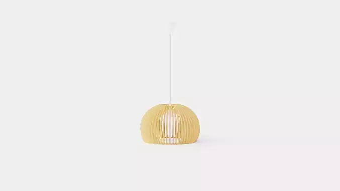 Ceiling Lamp Low-poly 3D model