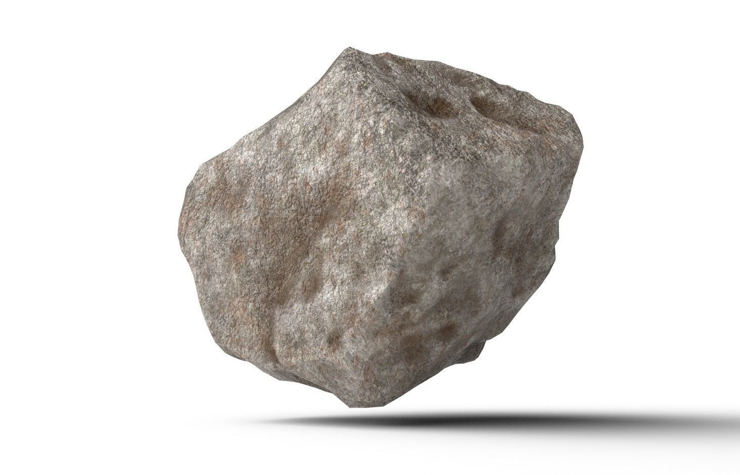 Rock Model 01 Low-poly 3D model_5