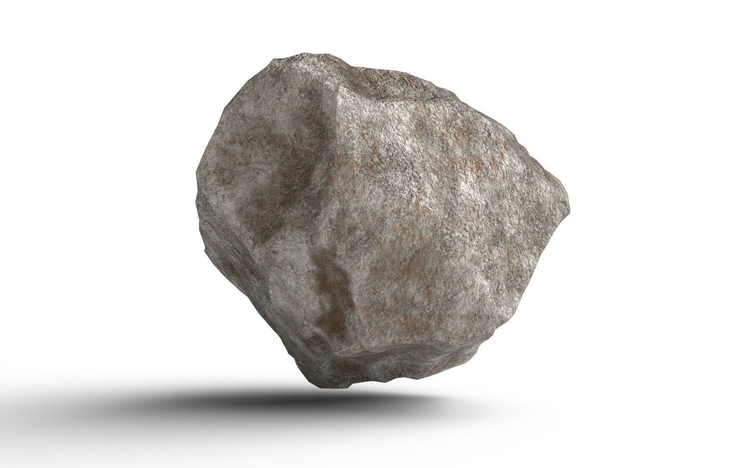 Rock Model 01 Low-poly 3D model_7
