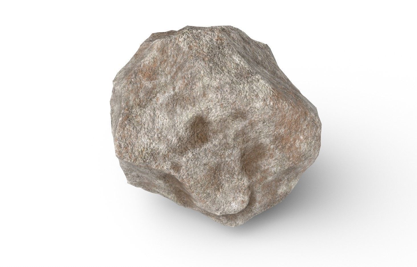 Rock Model 01 Low-poly 3D model_1