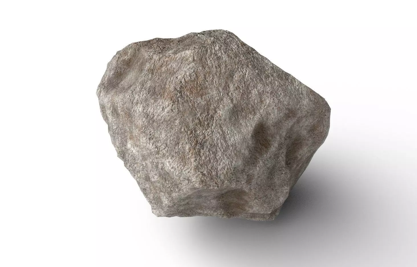 Rock Model 01 Low-poly 3D model_0