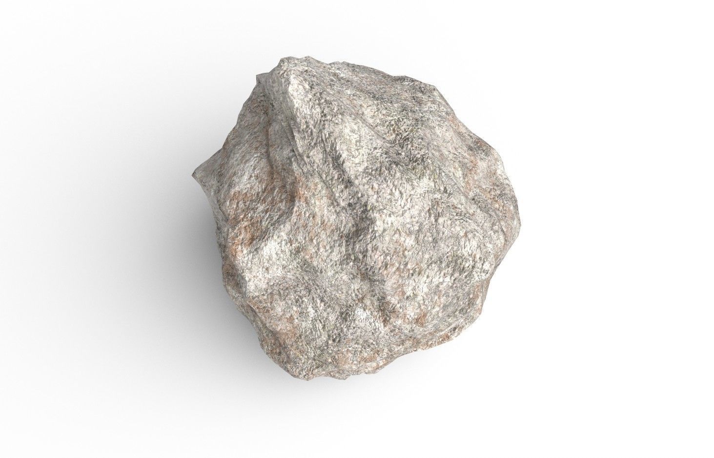 Rock Model 03 Low-poly 3D model_8