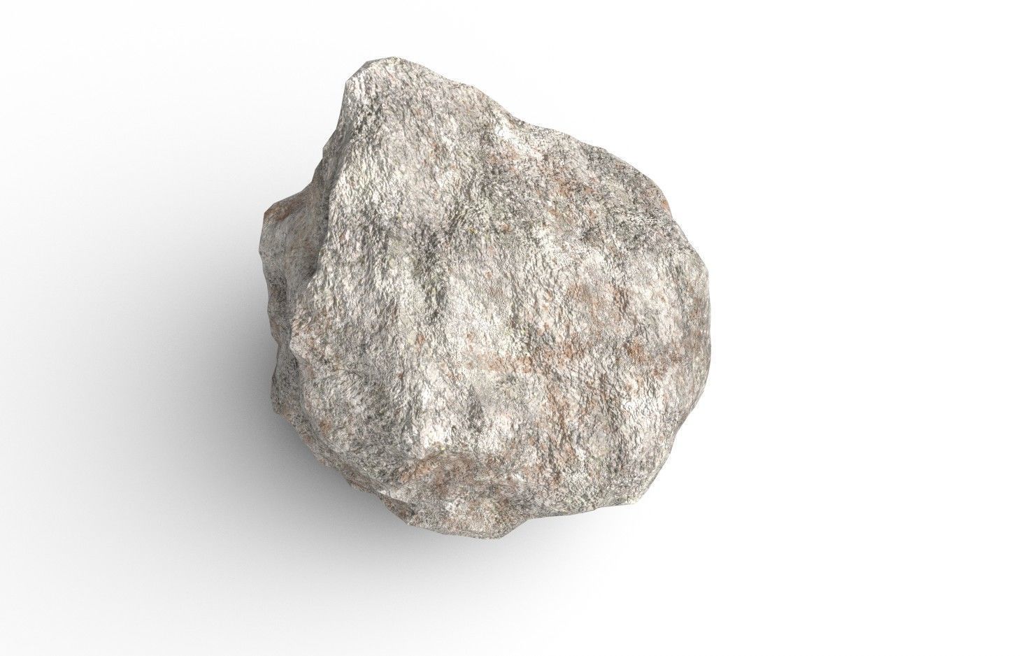 Rock Model 03 Low-poly 3D model_9