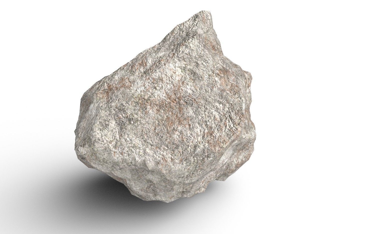 Rock Model 03 Low-poly 3D model_5