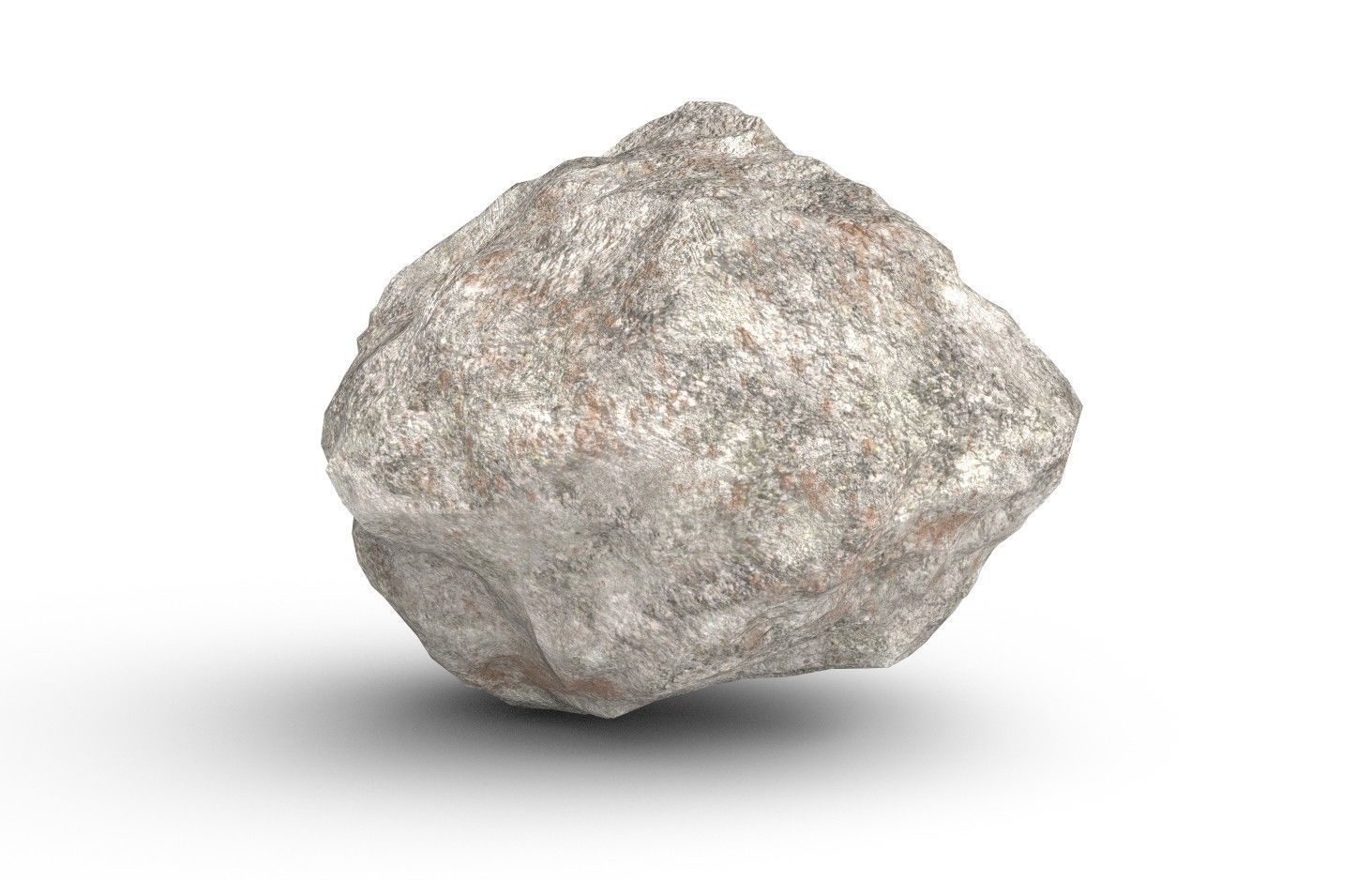 Rock Model 03 Low-poly 3D model_2