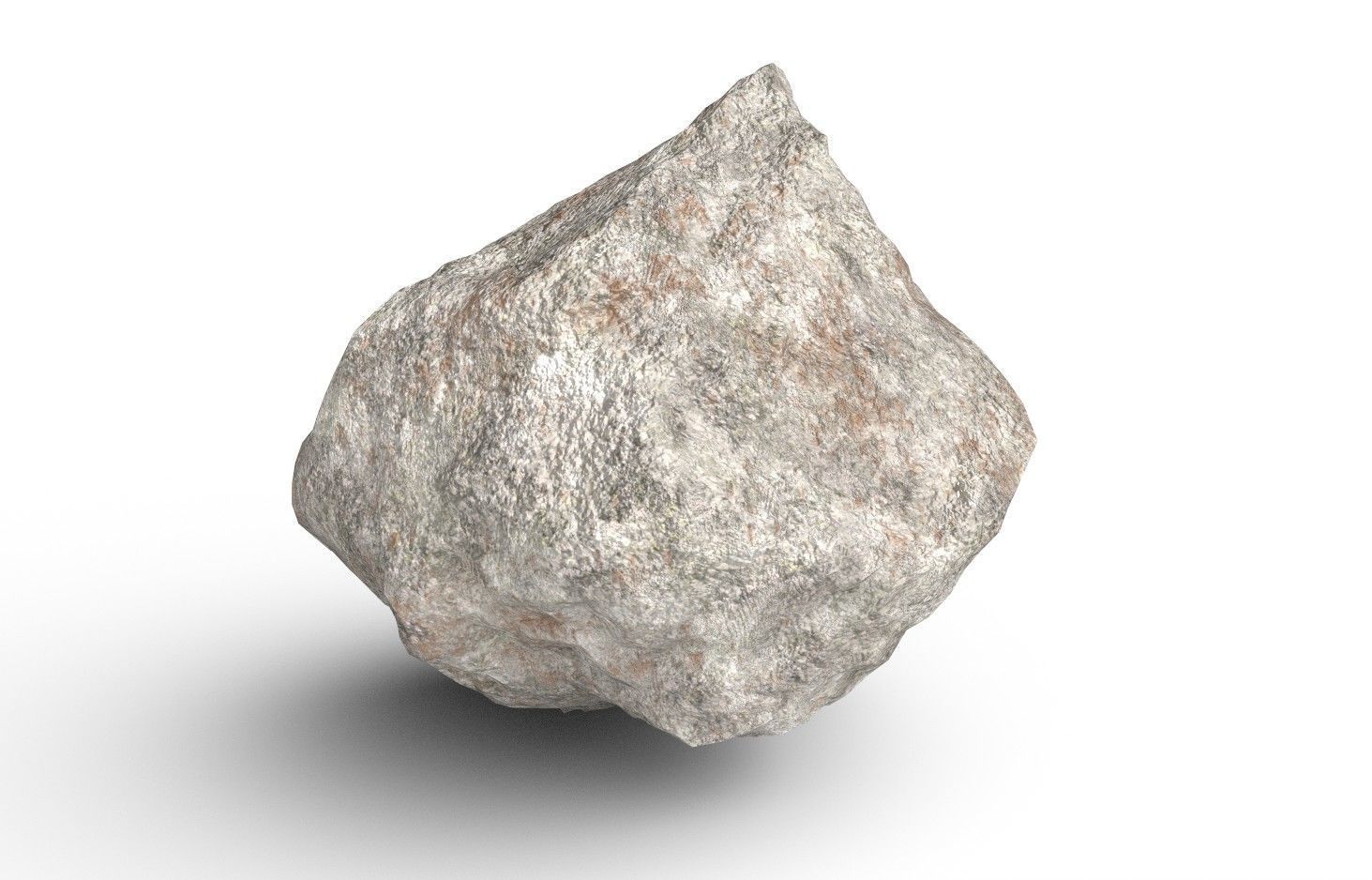 Rock Model 03 Low-poly 3D model_4