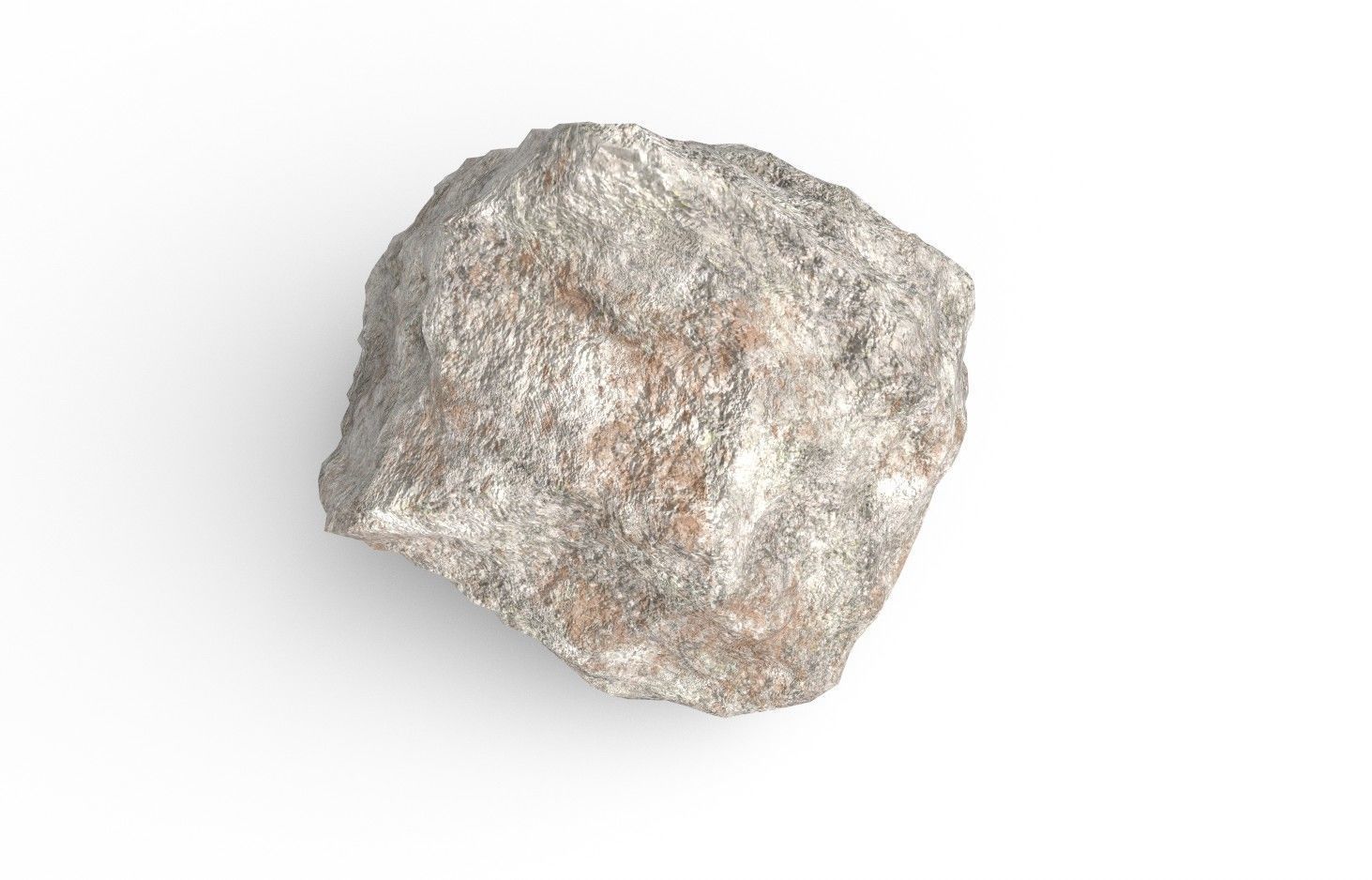 Rock Model 03 Low-poly 3D model_7