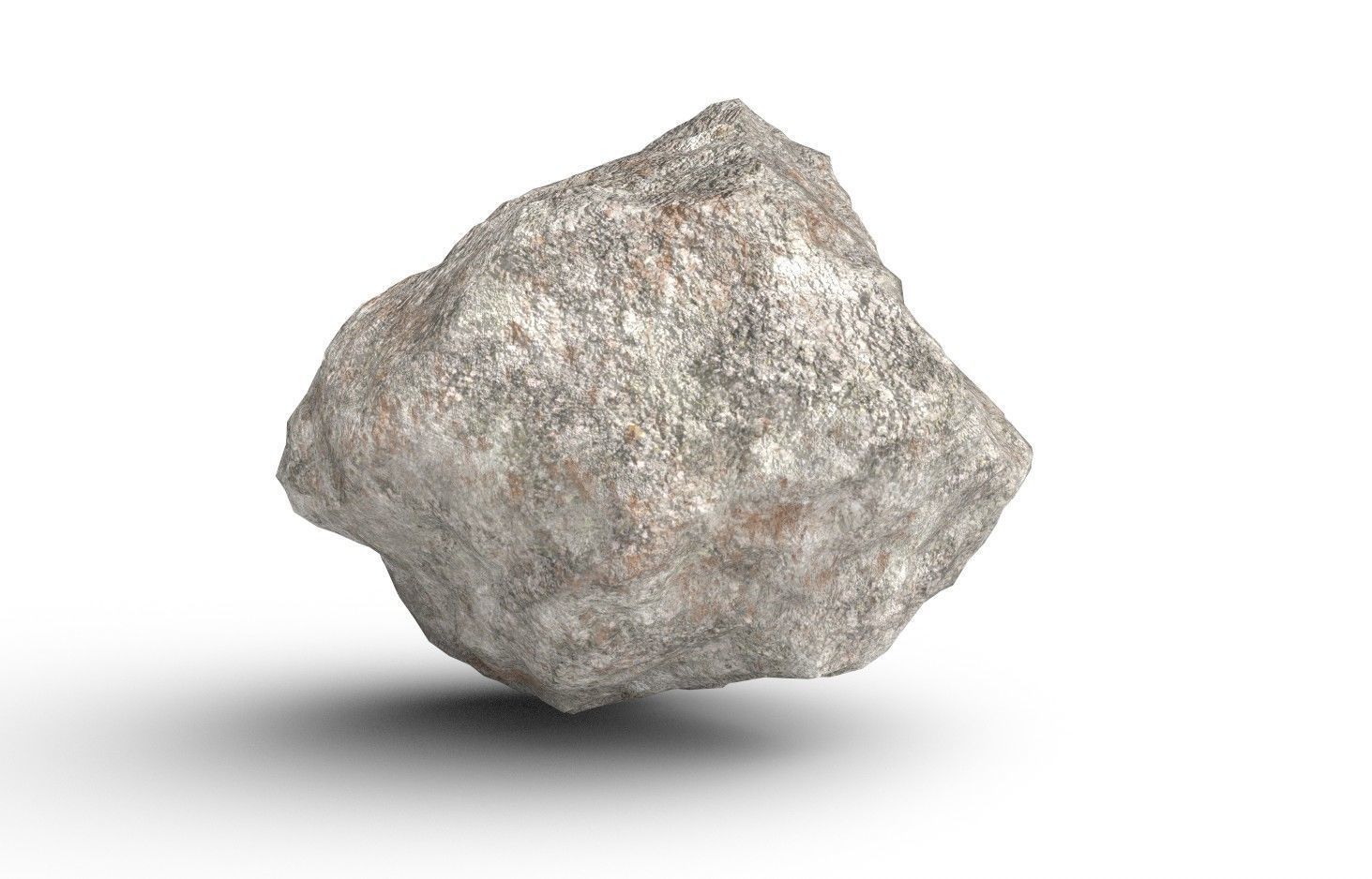 Rock Model 03 Low-poly 3D model_3