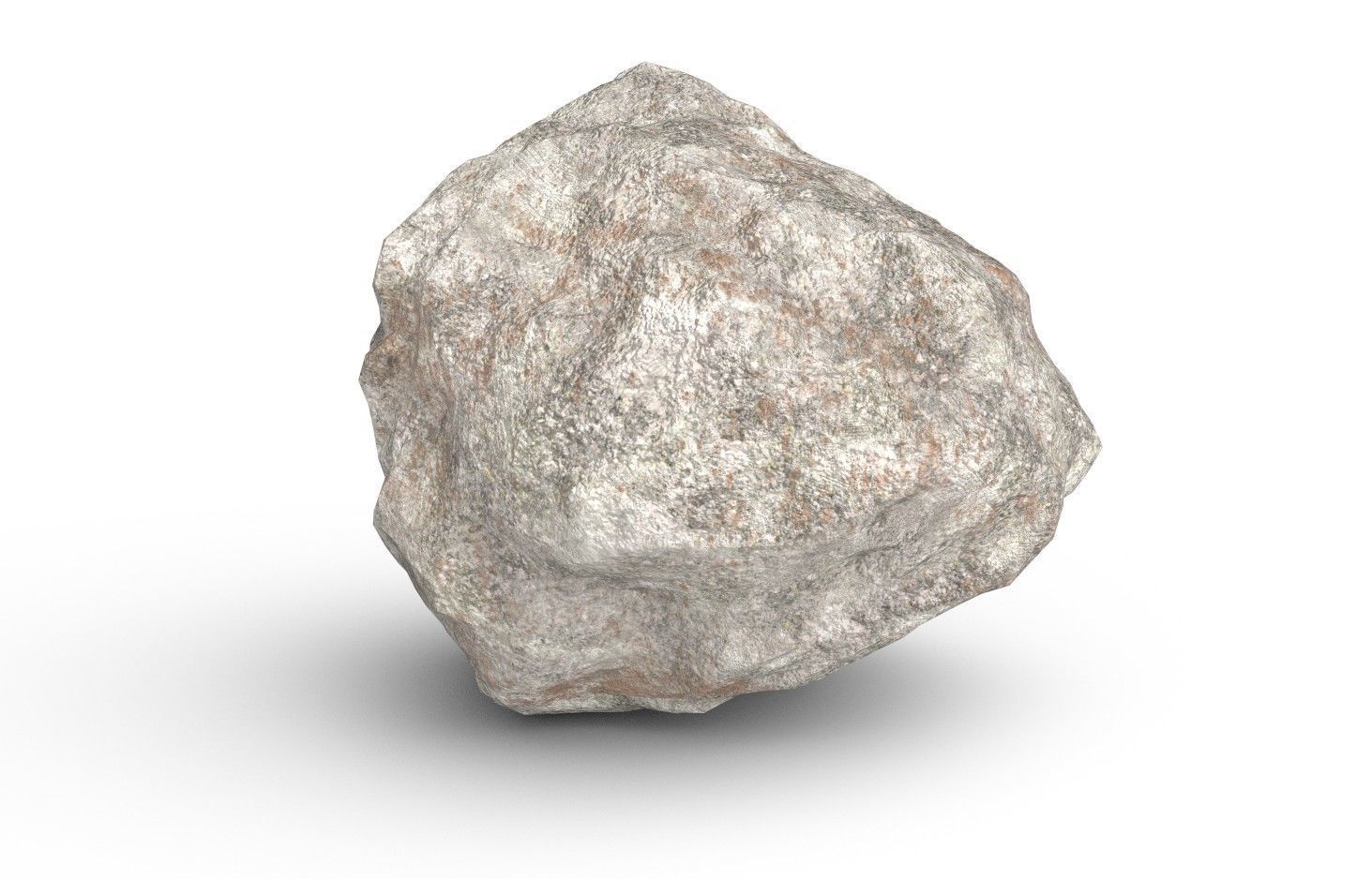 Rock Model 03 Low-poly 3D model_1