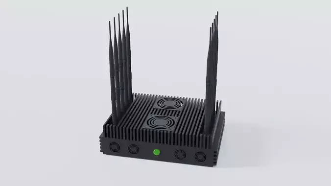 5G Antenna Station Model Based on Real Object