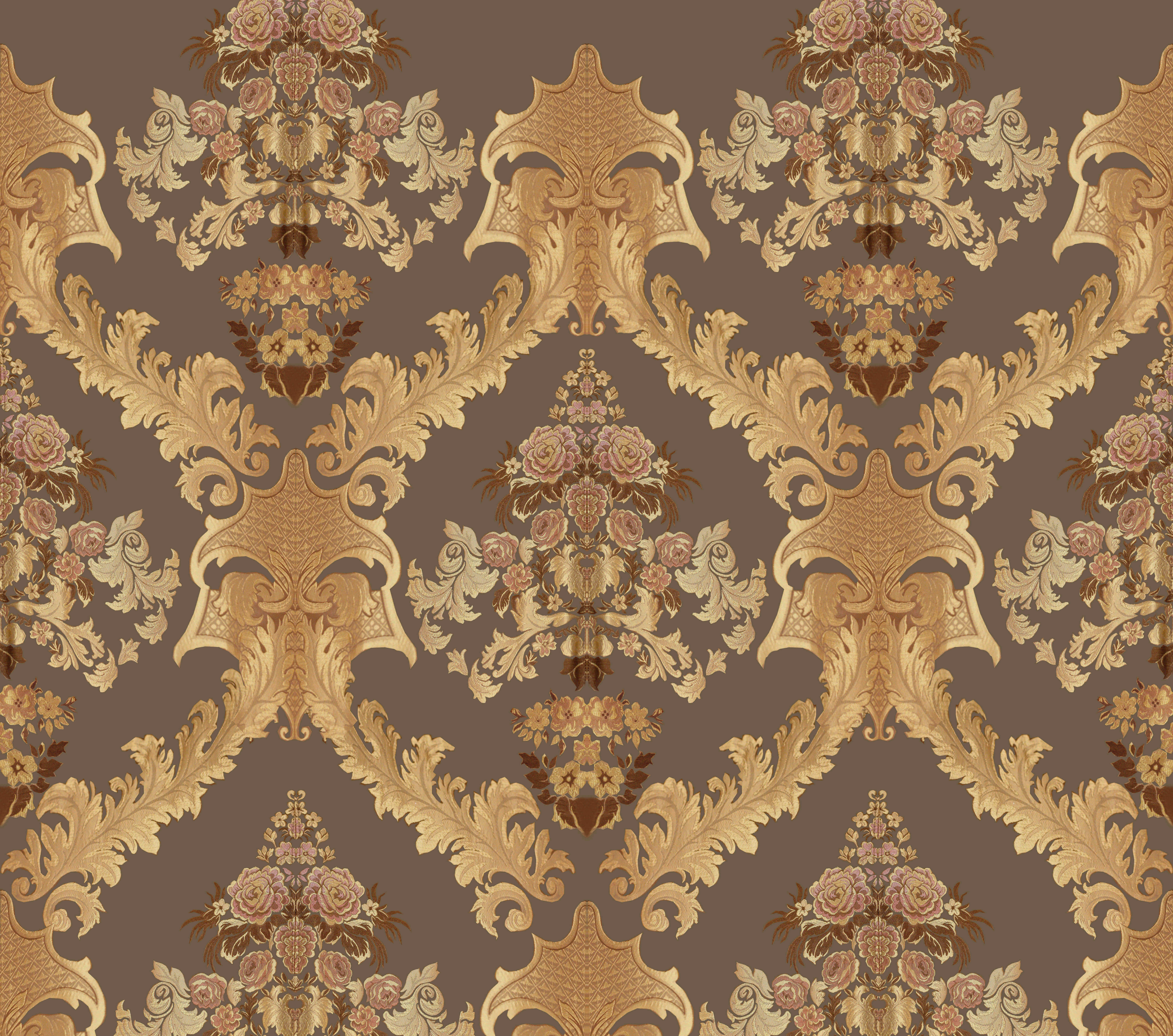 Beige fabric sofa by Modenese 3D model_3