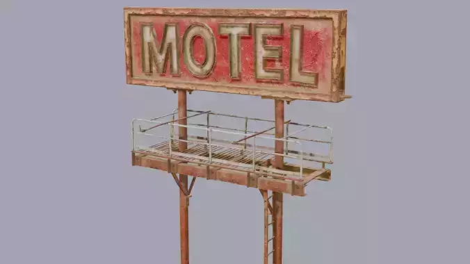 Old Motel Sign