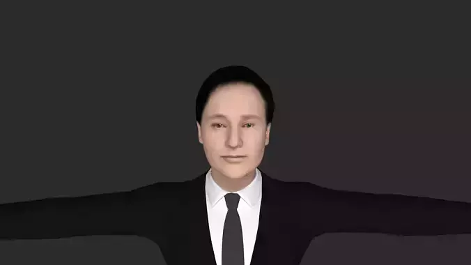 Conan obrien Hyper Realistic Full Body Fully Rigged 3D Character