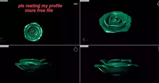 flawer Free 3D print model