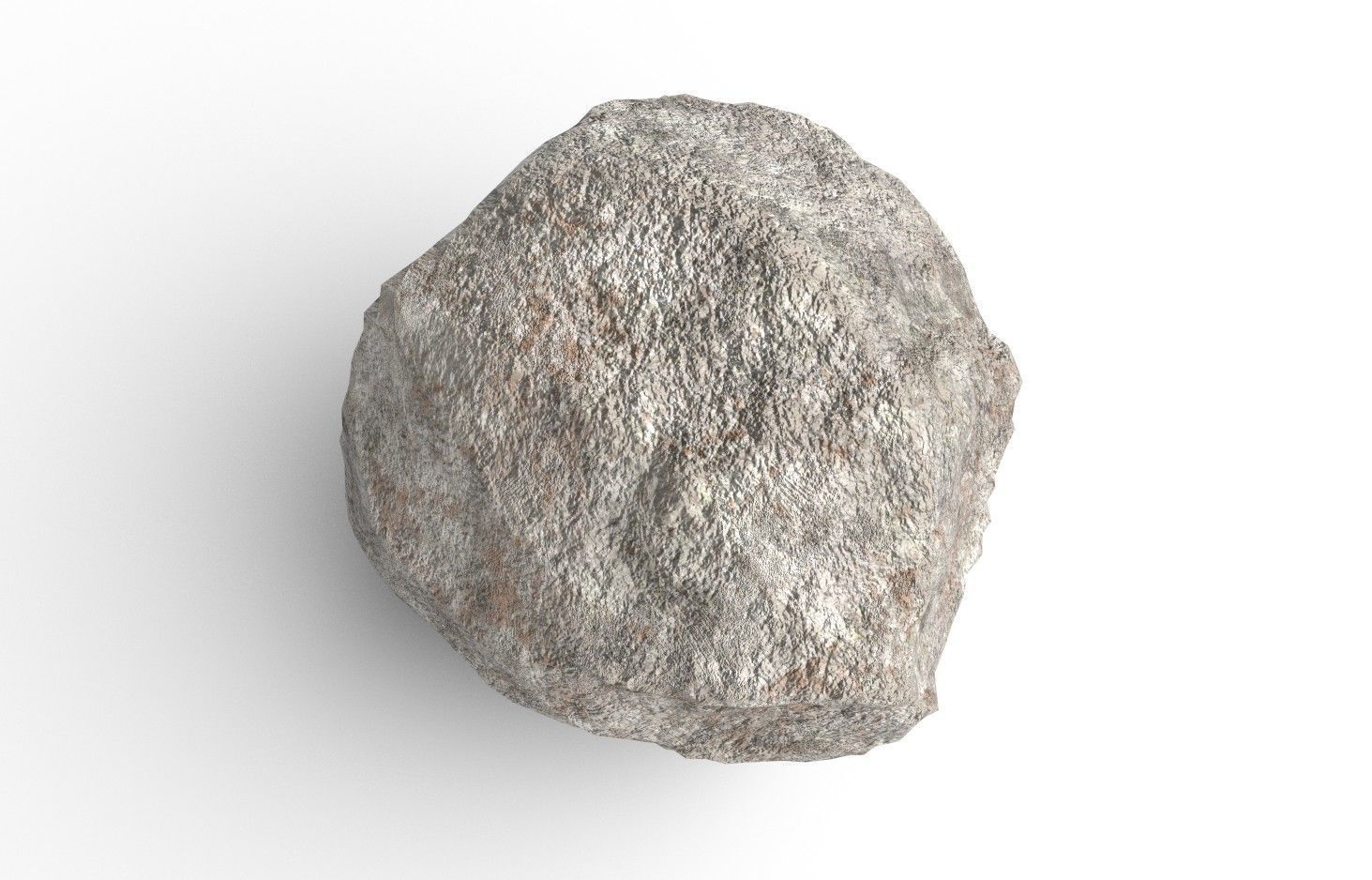 Rock Model 10 Low-poly 3D model_9