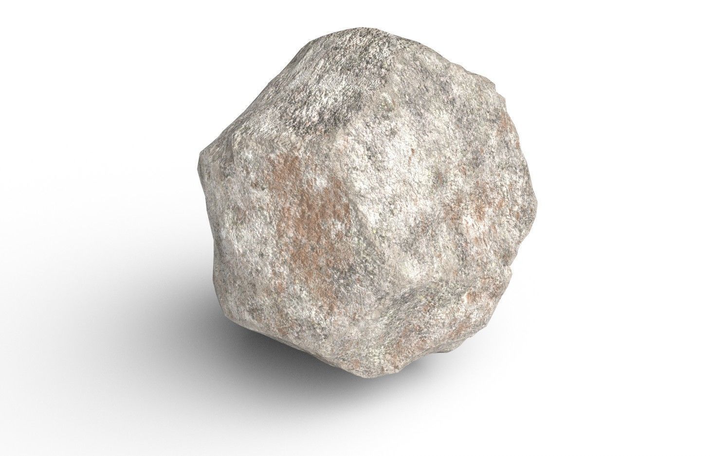 Rock Model 10 Low-poly 3D model_5
