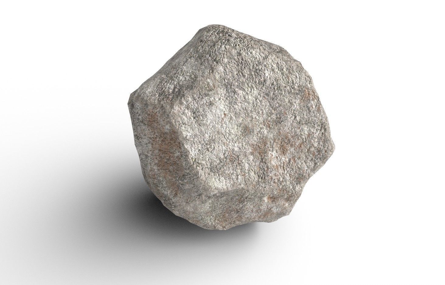 Rock Model 10 Low-poly 3D model_6