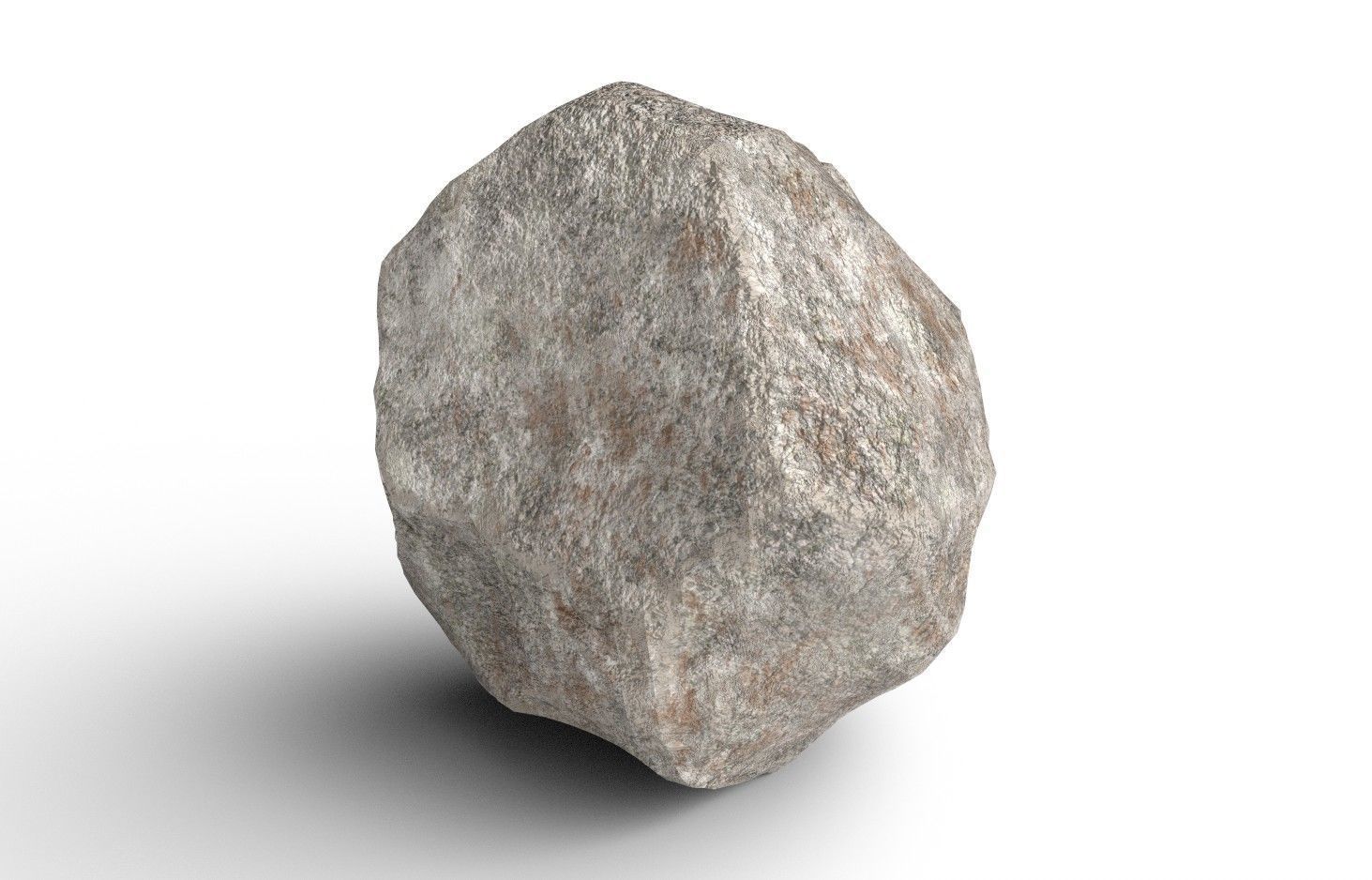 Rock Model 10 Low-poly 3D model_7