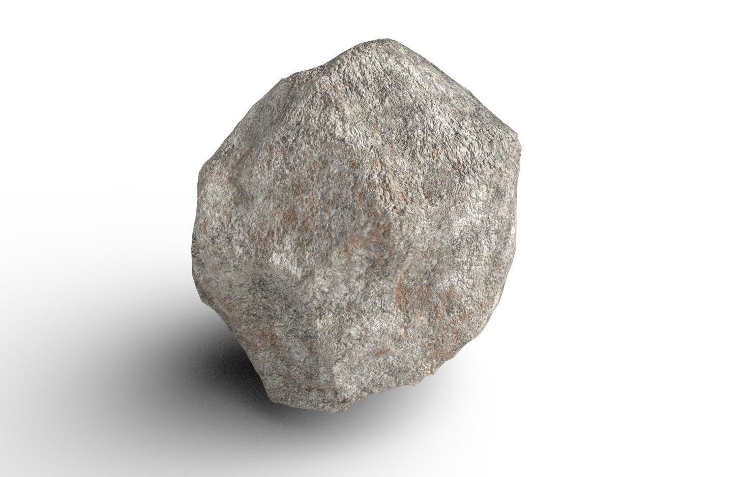 Rock Model 10 Low-poly 3D model_2