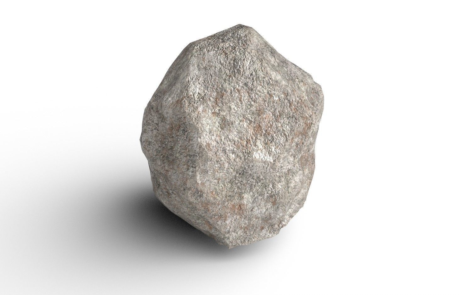 Rock Model 10 Low-poly 3D model_1
