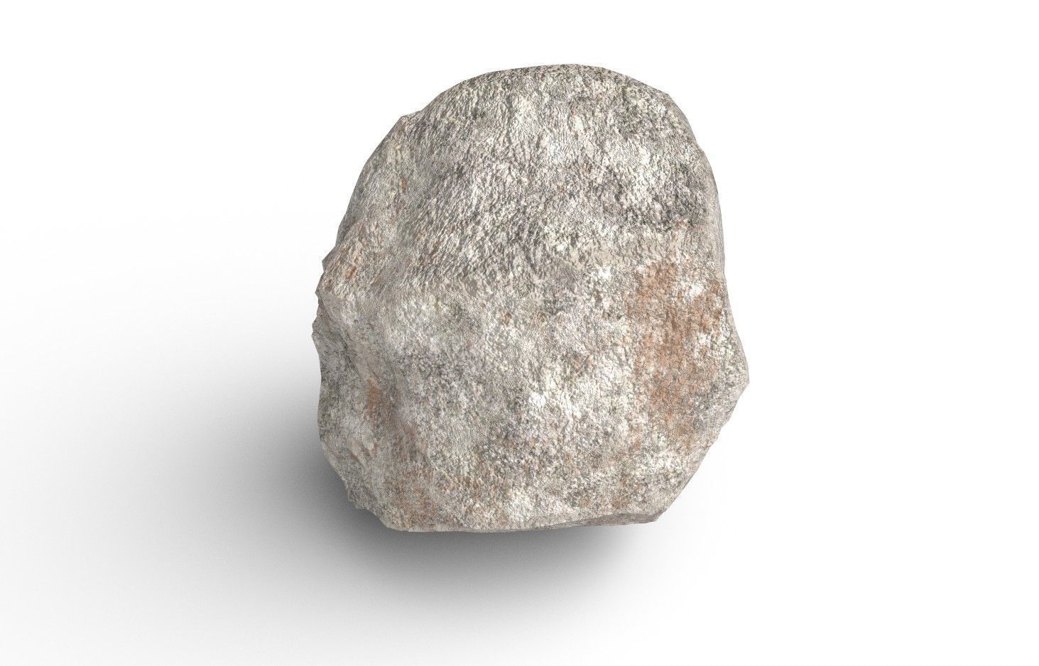 Rock Model 10 Low-poly 3D model_4