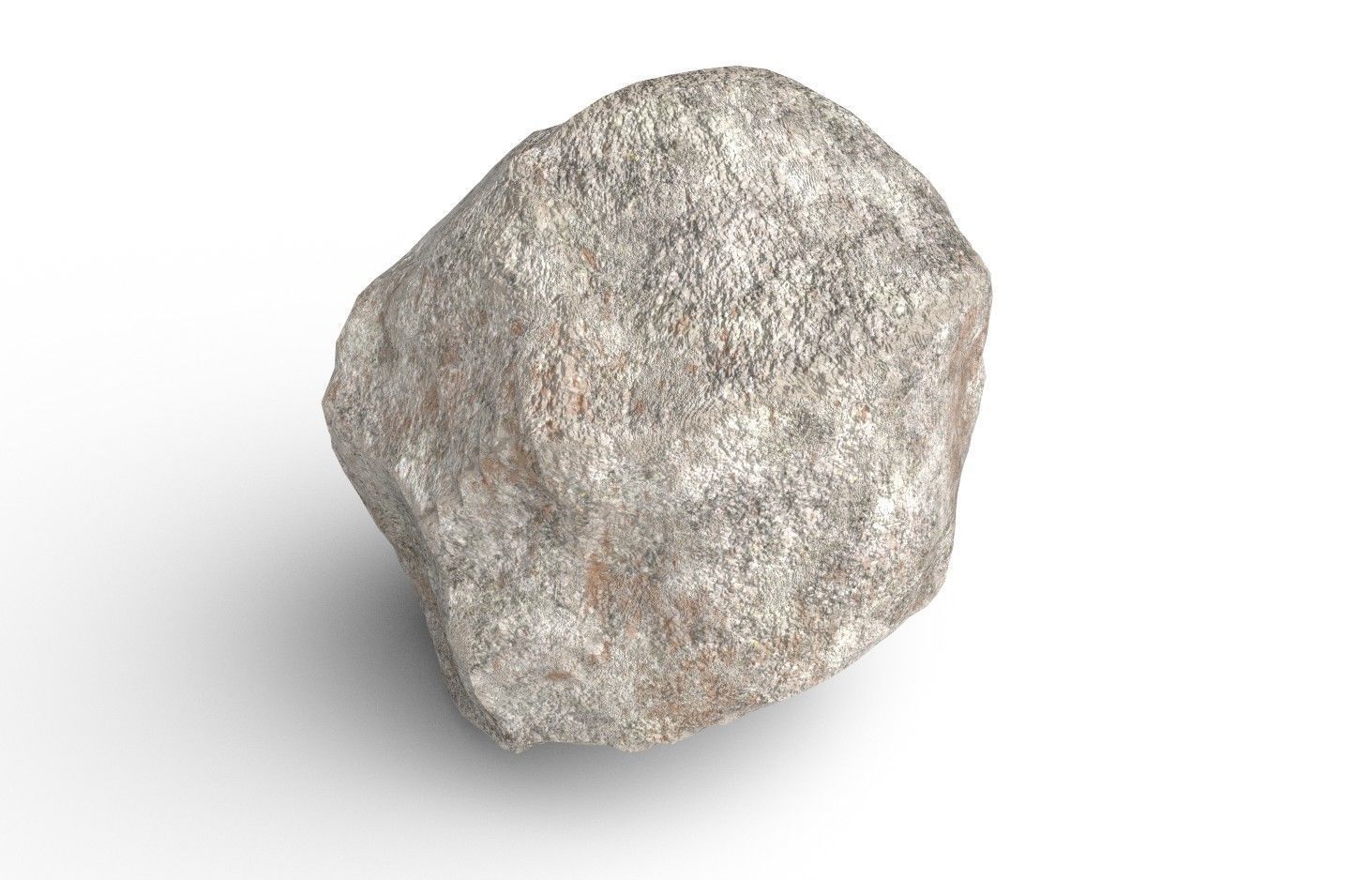 Rock Model 10 Low-poly 3D model_3