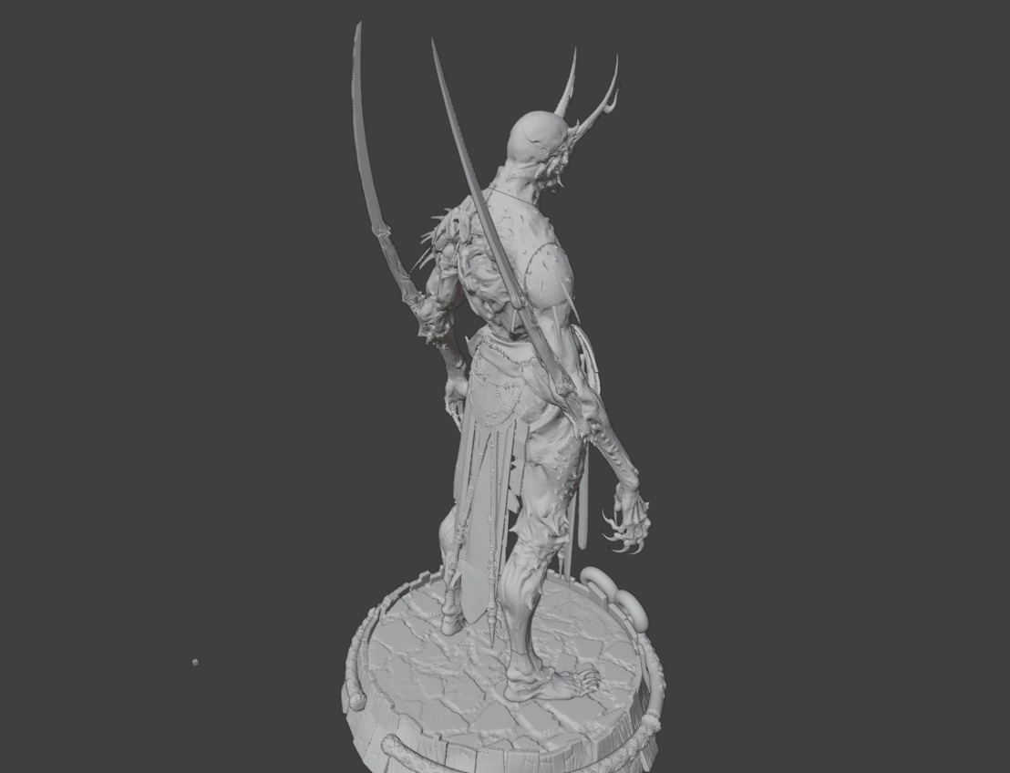Black Myth Wukong - Yaksha King 3D print model_3