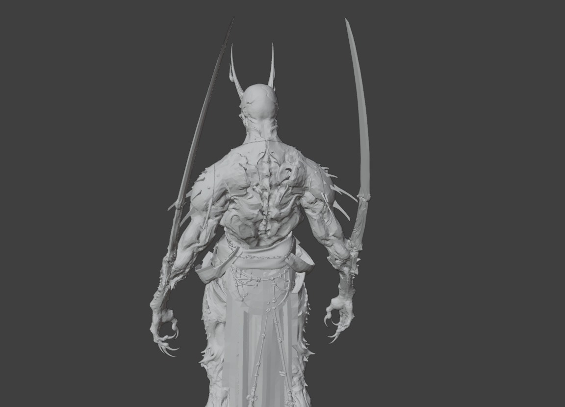 Black Myth Wukong - Yaksha King 3D print model_2