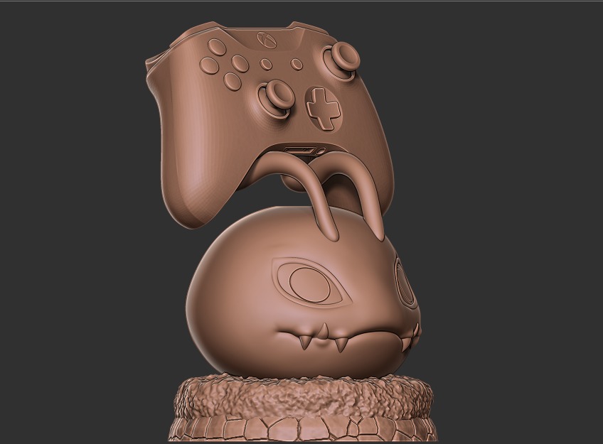 KOROMON CONTROLLER XBOX-PS4-PS5 STAND 3D print model_2